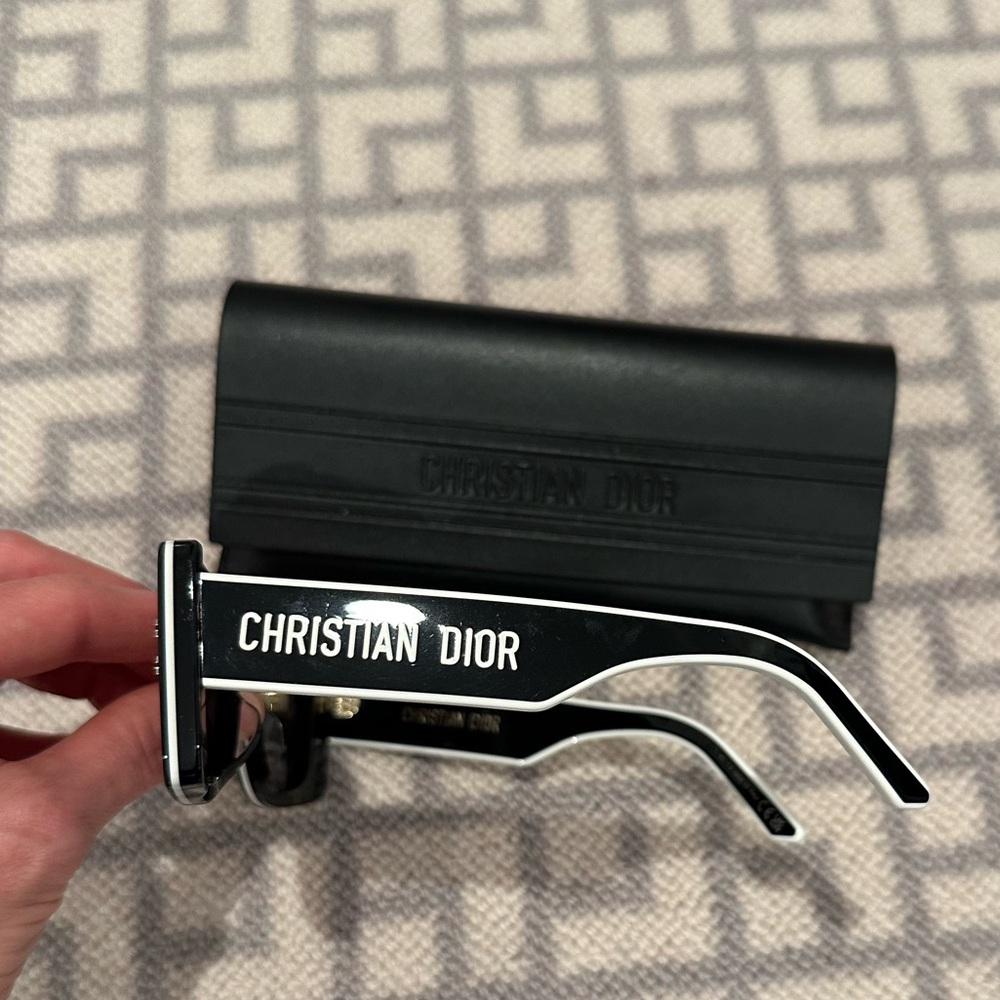 Dior Pacific S1u Black Rectangular Sunglasses - image 4